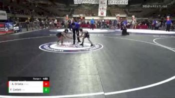 53 lbs Champ. Round 2 - Aiden Orbeta, Socal Grappling Wrestling Club vs Francis Catlett, California