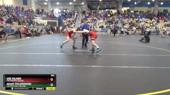 150 lbs Cons. Round 5 - Joe Kilner, The Heights School vs Adam Malinowski, Calvert Hall College