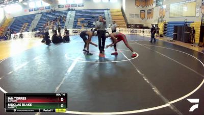 150 White Quarterfinal - Nikolas Blake, Hagerty vs Ian Torres, Gateway