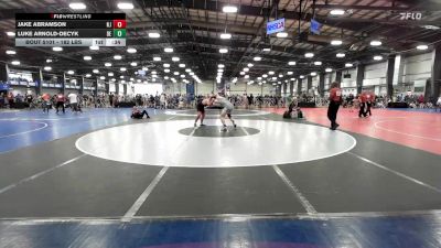 182 lbs Consi Of 32 #2 - Jake Abramson, NJ vs Luke Arnold-Decyk, DE