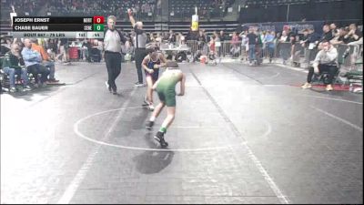 75 lbs Consi Of 8 #2 - Joseph Ernst, North Warren vs Chase Bauer, Seneca