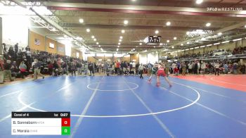 195 lbs Consi Of 4 - Bennett Sonneborn, Natick vs Corbin Maraia, Chariho