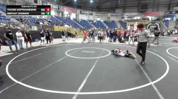 81 lbs Semifinal - Tucker Hoffschneider, Bear Cave WC vs Bentley Churape, Ridge WC