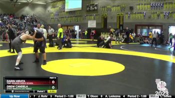 185 lbs Cons. Round 3 - Darin Hirata, Toby Johnson Middle School vs Drew Candela, Dying Breed/Sylvan Middle