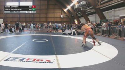 185 lbs Semifinal - James Capasso, Journeymen vs Dante Richardson, Iron Faith