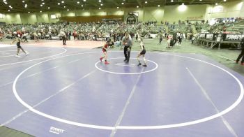 61 lbs 3rd Place - Hutch Nordin, Ravage WC vs Hayzon Walker, Stallions WC