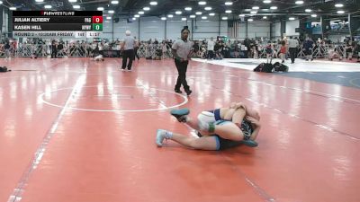 110 lbs Round 2 - 10:30am Friday - Julian Altiery, PA Gold vs Kasen Hill, NYWAY - Iron Empire