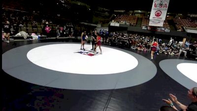 120 lbs Jaevani Persaud, MDWA - Mount Diablo Wrestling Association vs Esmeralda Duran, KCWA - Kern County Wrestling Association