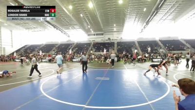 101 lbs 3rd Place - Rosalee Varela, Etiwanda vs London Simes, Rancho Bernardo WC