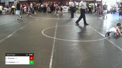 48 lbs Semifinal - Lucas Krause, Fair Lawn vs Dominick Voskian, Manasquan