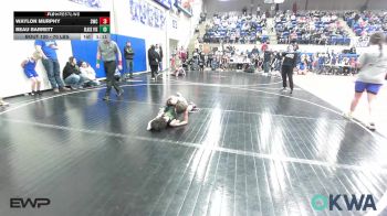 70 lbs Semifinal - Waylon Murphy, Salina Wrestling Club vs Beau Barrett, Black Fox Wrestling Club
