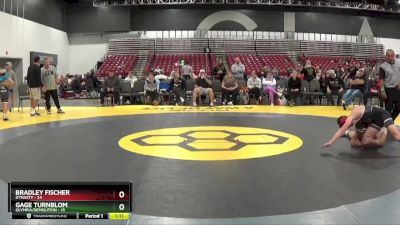 129 lbs Round 1 (8 Team) - Bradley Fischer, Dynasty vs Gage Turnblom, Olympia/Demolition