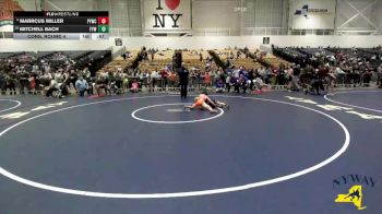 90 lbs Cons. Round 4 - Marrcus Miller, Penn Yan Wrestling Club vs Mitchell Bach, Falconer Youth Wrestling
