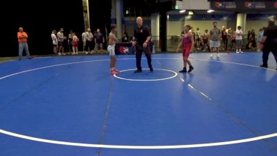 88 lbs Quarters - Jacob Gwin, Threestyle Wrestling Of Oklahoma vs Preston Silva, Ruthless Wrestling Club