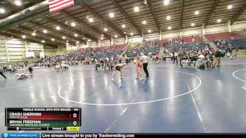 165 lbs 3rd Place Match - Bryan Freeman, Sanderson Wrestling Academy vs Crash Sherman, Sons Of Atlas