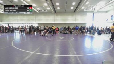 150 lbs Champ. Round 1 - Judah Aguilar, American Wrestling Academy vs Alex Hernandez, EVWC