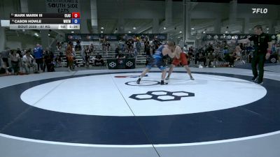 97 kg Champ. Rd Of 16 - Mark Marin III, Clackamas vs Cason Howle, Wolfpack RTC/ Titan Mercury Wrestling Club
