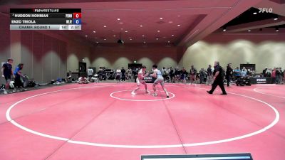 150 lbs Champ. Round 1 - Hudson Hohman, Pennsylvania vs Enzo Triola, New Jersey