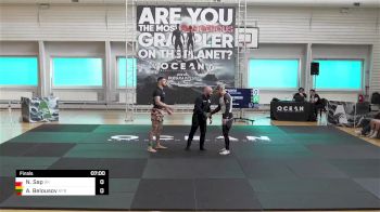 Natan Sap vs Adrian Belousov 2025 Ocean BJJ Trials Warsaw