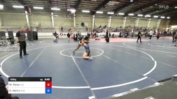 130 kg Rr Rnd 2 - Maddie Pena, Hub City WC vs Katrina Henry, Badlands WC