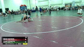 165 lbs Quarters & Wb (16 Team) - Pryor Mathews, Nebraska Heroes (B Team) vs Caden Govsettis, Team STL Orange