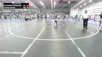 52 lbs Rr Rnd 3 - Alexander Schwarting, Mat Warriors PWC vs Hunter Weimer, Midwest RTC