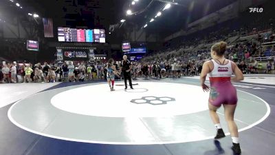 115 lbs Champ. Rd Of 128 - Iris Reitz, PA vs Onica Gradeless, IN
