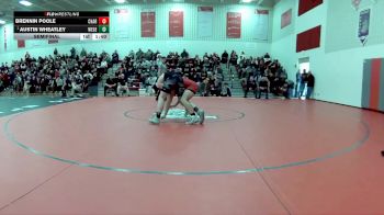 175 lbs Semifinal - Austin Wheatley, West Geauga vs Brennin Poole, Chardon