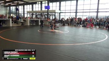 B-17 lbs Cons. Round 1 - Drake Guerrero, Wrath vs Adrian Snodey, Westside Wrestling Club