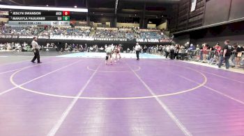145 lbs Semifinal - Makayla Faulkner, Basehor-Linwood HS vs Jeslyn Swanson, Arkansas City HS