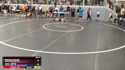 67 lbs Champ. Round 1 - Deegan Drake, Rogue Wrestling Club vs Taco Joyce, Bethel Freestyle Wrestling Club