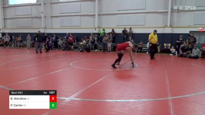 155-O lbs Consolation - Brandon Wardlow, MI vs Peyton Carter, PA