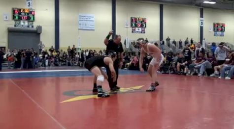 171 lbs match Jake Waste Apple Valley MN vs. Kyle Koziel Brandon FL