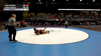 170 lbs Semifinal - Jaida Hawkins, Kansas City-Washington HS vs Alexa Castillo, Emporia HS