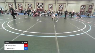 120 lbs Consolation - Robert Rodriguez, Nj vs Killian Coluccio, Nj