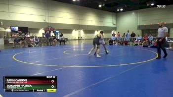 152 lbs Placement Matches (16 Team) - Benjamin Hazuga, Tennessee Valley vs Gavin Cannon, Coastline Red Tide