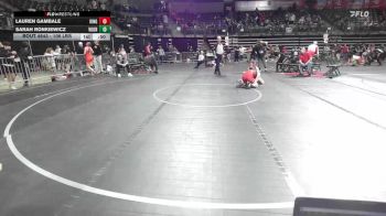 106 lbs Consi Of 4 - Lauren Gambale, Kingsway vs Sarah Ronkiewicz, Voorhees