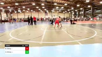 220 lbs Round Of 64 - Brandon Dang, LA vs Vincent Kilroy, GA