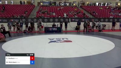 97 kg Cons 16 #2 - Cameron Hudson, Rise RTC vs Matthew Rohrdanz, Idaho