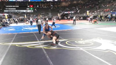 Semifinal - Cayson Boltjes, Sidney vs Ty Thomsen, Bennington