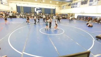 120 lbs Cons. Round 3 - Aurora Taute, Portola vs Emily Romero, Legacy Wrestling Center