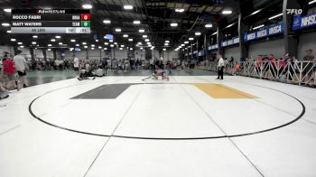 85 lbs Rr Rnd 1 - Rocco Fabri, Broad Axe Green vs Matt Waters, Team RJN