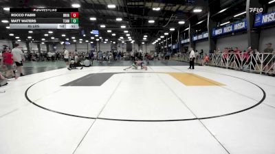 85 lbs Rr Rnd 1 - Rocco Fabri, Broad Axe Green vs Matt Waters, Team RJN