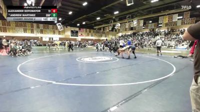 157 lbs Champ. Round 2 - Alexander Sotomayor, Temecula Valley vs Andrew Martinez, Chapparal