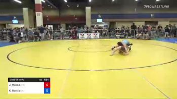73 kg Consi Of 16 #2 - Jayde Massa, Level Up Wrestling Center vs Kaiulani Garcia, California
