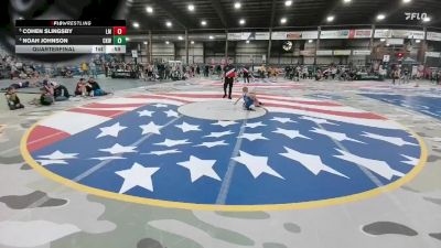 Quarterfinal - Cohen Slingsby, Laurel Matburners vs Noah Johnson, Camel Kids Wrestling