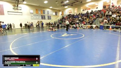 150 lbs Champ. Round 1 - Isaac Hofman, West Torrance vs Alexander Figueroa, Glendora