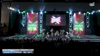 House of Legends - BET ON IT [2026 L3 Youth - D2 DAY 1] 2026 JAMfest Cheer Super Nationals