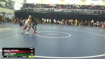 197 lbs Cons. Round 4 - Miguel Montano, Bakersfield vs Jaden Griffin, Cerritos College