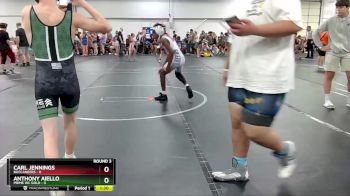 98 lbs Round 3 (8 Team) - Anthony Aiello, Prime WC Gold vs Carl Jennings, Buccaneers